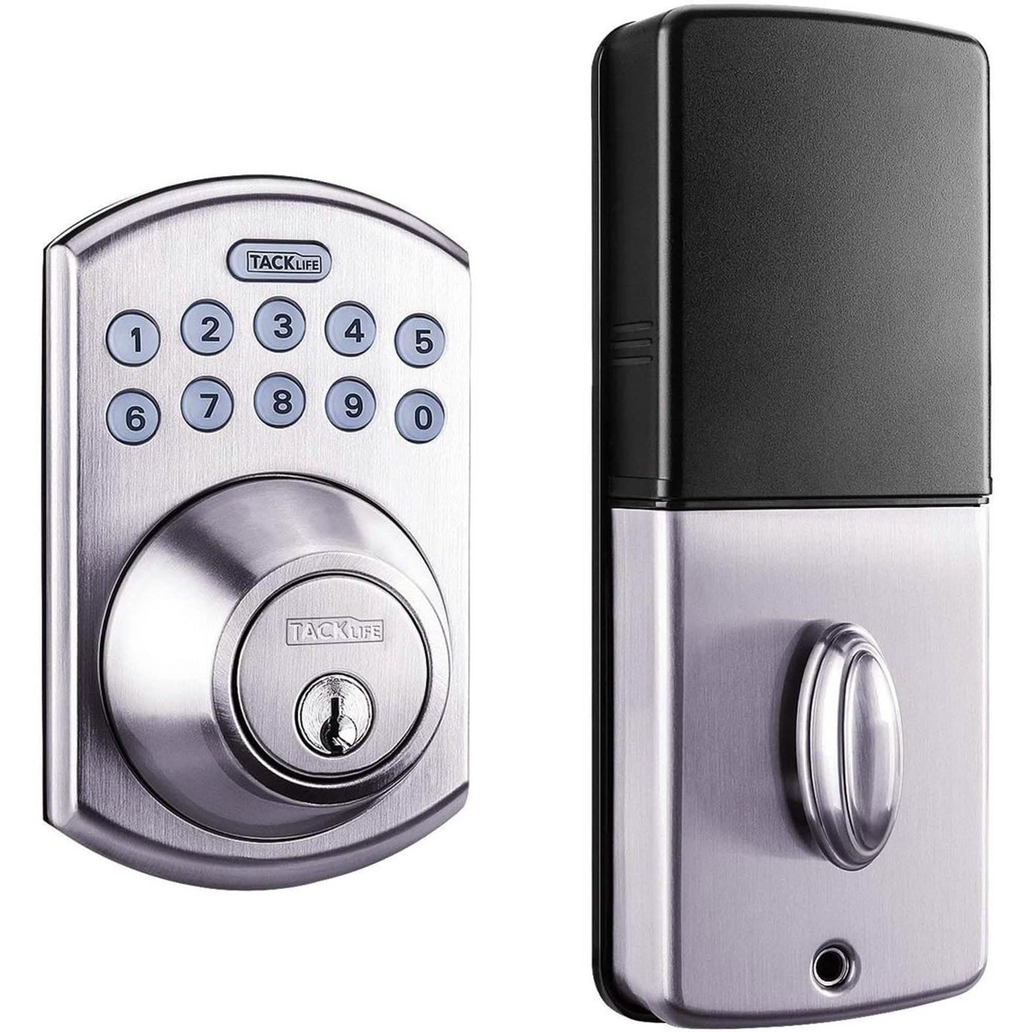 TACKLIFE Keypad Electronic Deadbolt Door Lock, Keyless Entry Door Lock With 1-Touch Motorized Auto-Locking DailySale
