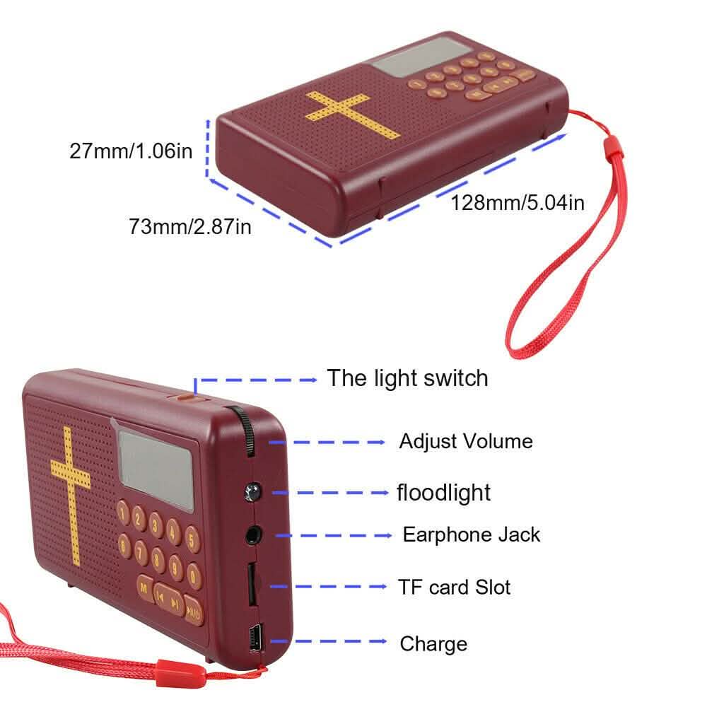 Audio Bible Player DailySale