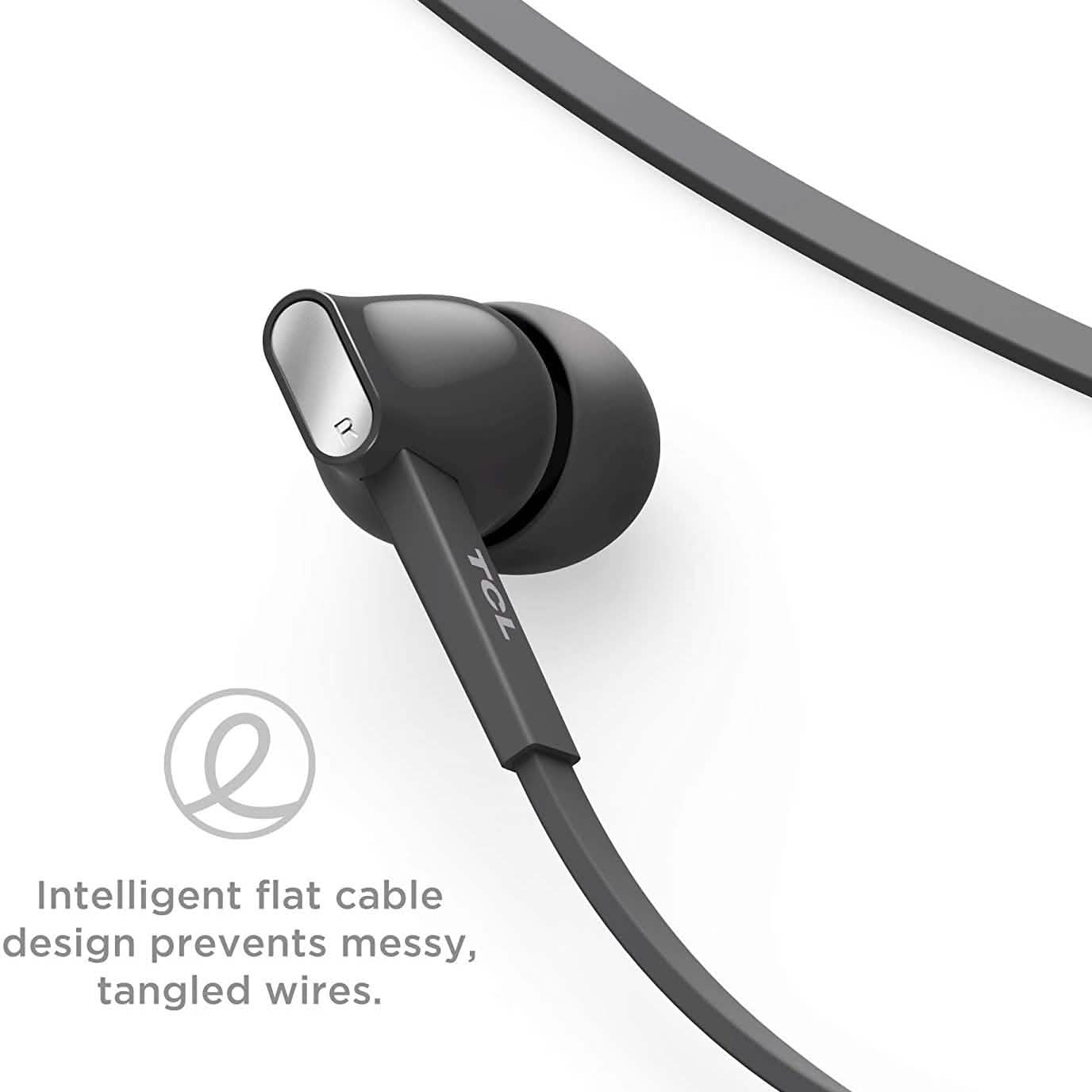 TCL MTRO100BT Wireless in-Ear Earbuds Noise Isolating Bluetooth Headphones (Refurbished) DailySale