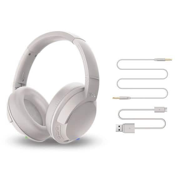 TCL On-Ear Noise Cancelling Hi-Ees Wireless Headphones With Built-in Mic DailySale