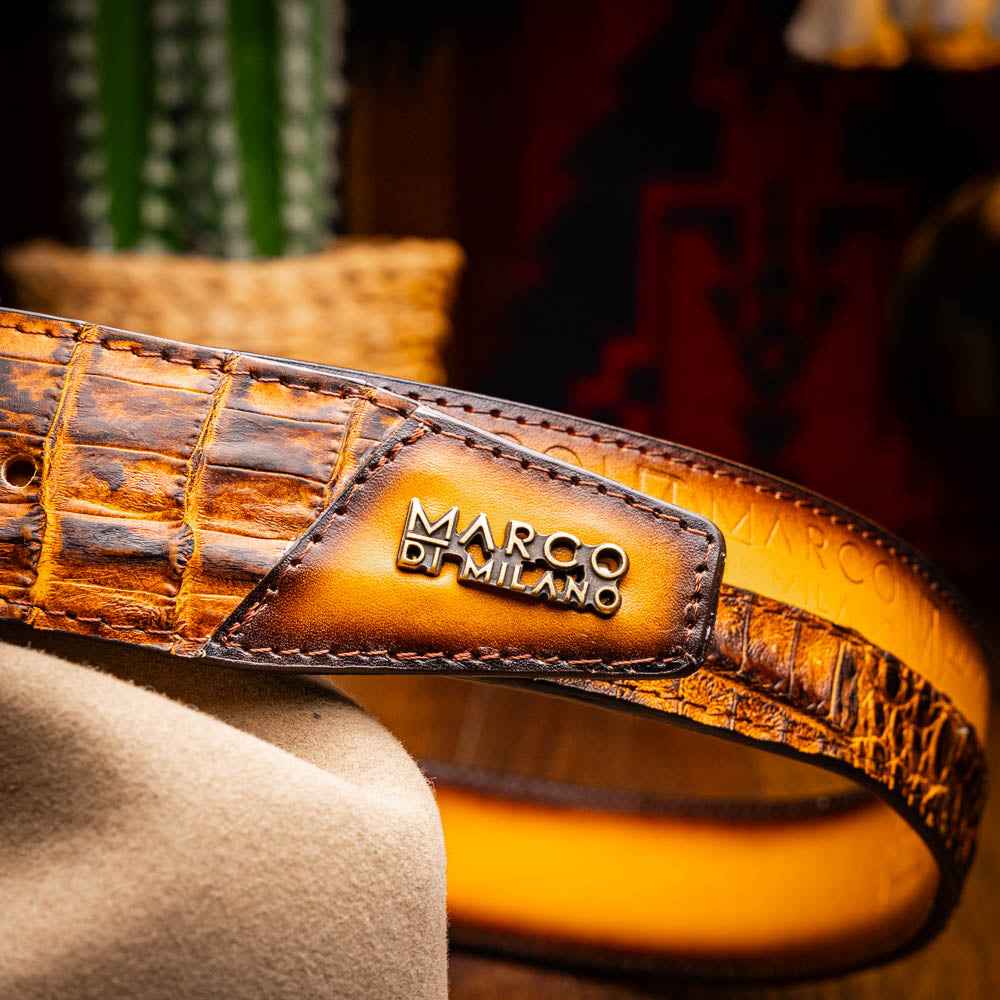 Texas Belt Mustard Brown