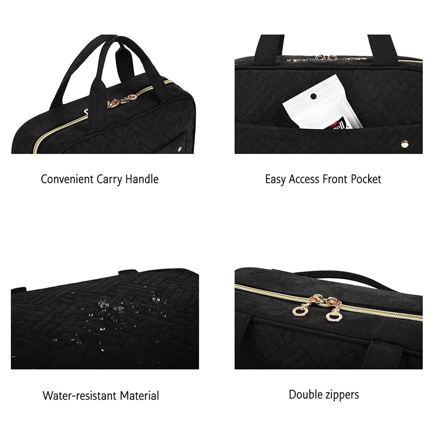 Toiletry Bag Travel Bag with Hanging Hook DailySale