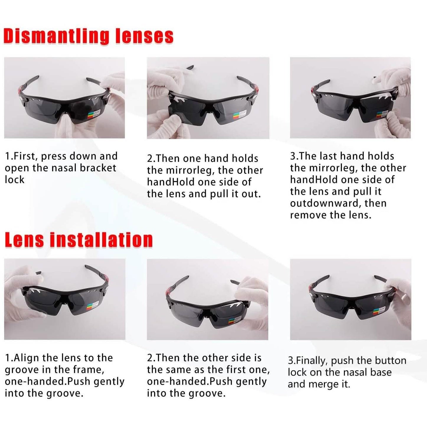 Toneoesol Polarized Sports Sunglasses with 5 Interchangeable Lenses DailySale