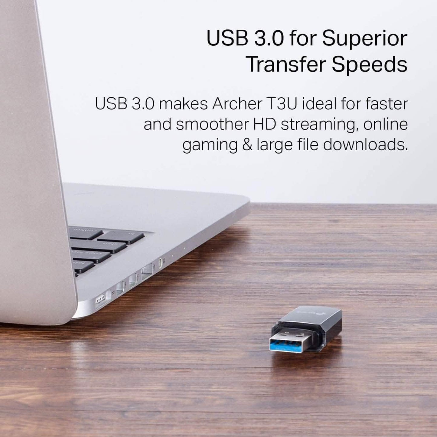 TP-Link AC1300 USB WiFi Adapter(Archer T3U)- 2.4G/5G Dual Band Wireless Network Adapte (Refurbished) DailySale