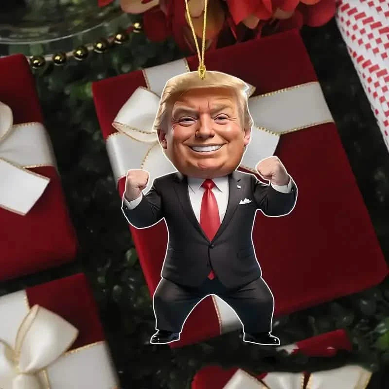 Trump Acrylic Hanging Pendant - 2D Flat Art Decoration DailySale