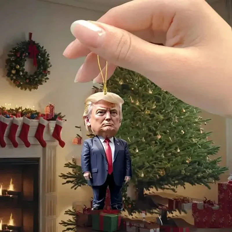 Trump Acrylic Hanging Pendant - 2D Flat Art Decoration DailySale
