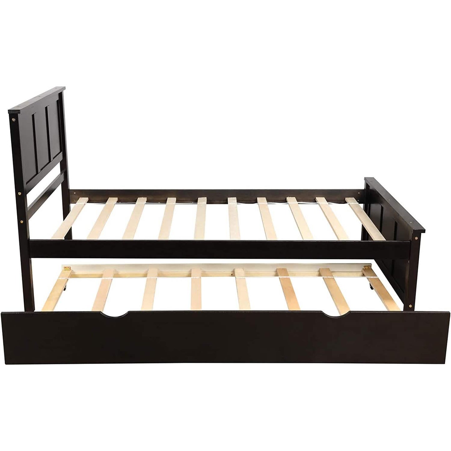 Twin Size Platform Bed with A Trundle DailySale