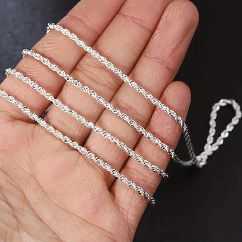 Twist Rope Chain Necklace Women's Jewelry Accessory DailySale