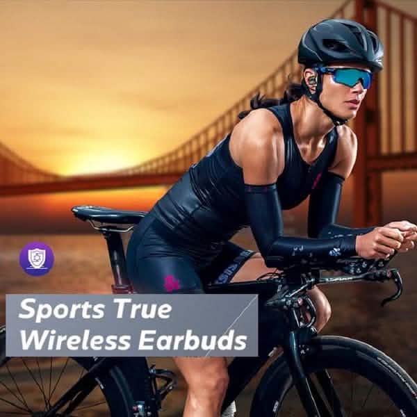 TWS Bluetooth Earphones with Microphones Sport Ear Hook LED Display DailySale
