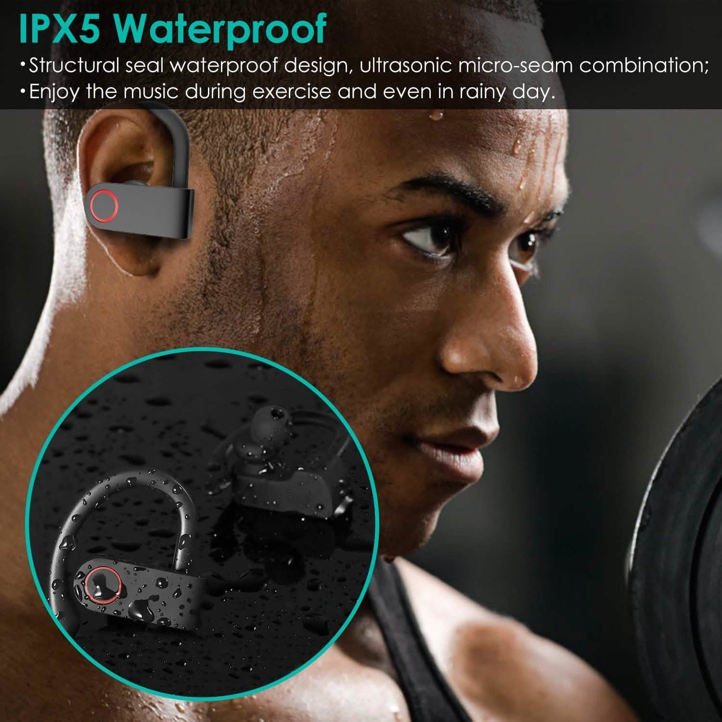 TWS Wireless 5.0 Earbuds IPX5 Waterproof Sports Headset DailySale