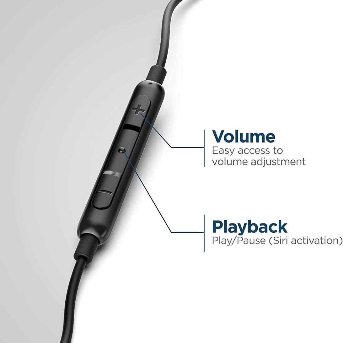 Type C Headphones, In-Ear Wired Earbuds with Microphone & Volume Control Mic Earphones DailySale