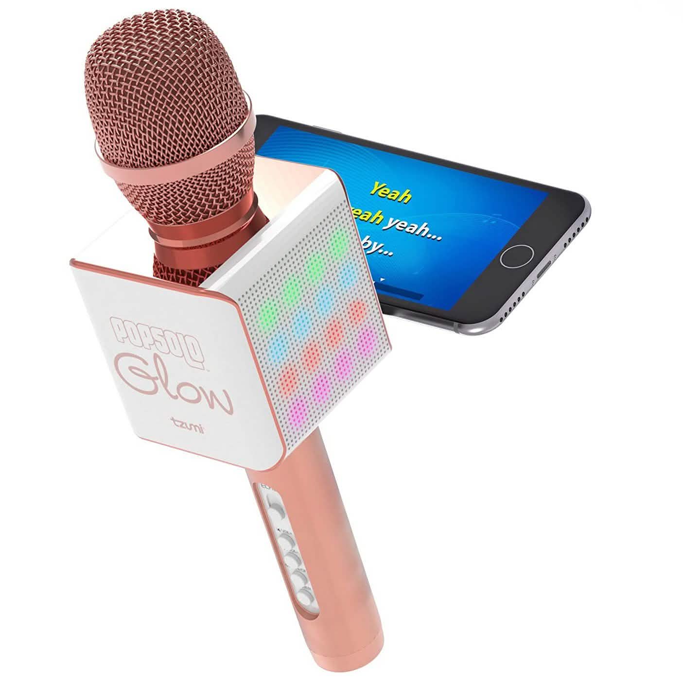 Tzumi Pop Solo Wireless Bluetooth Karaoke Microphone And Speaker DailySale