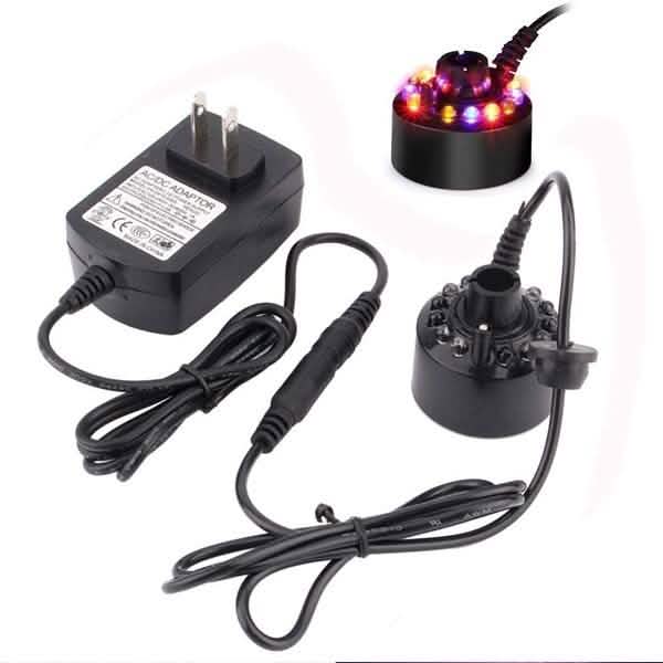 Ultrasonic Humidifier Mist Maker Fogger with 12 LED DailySale