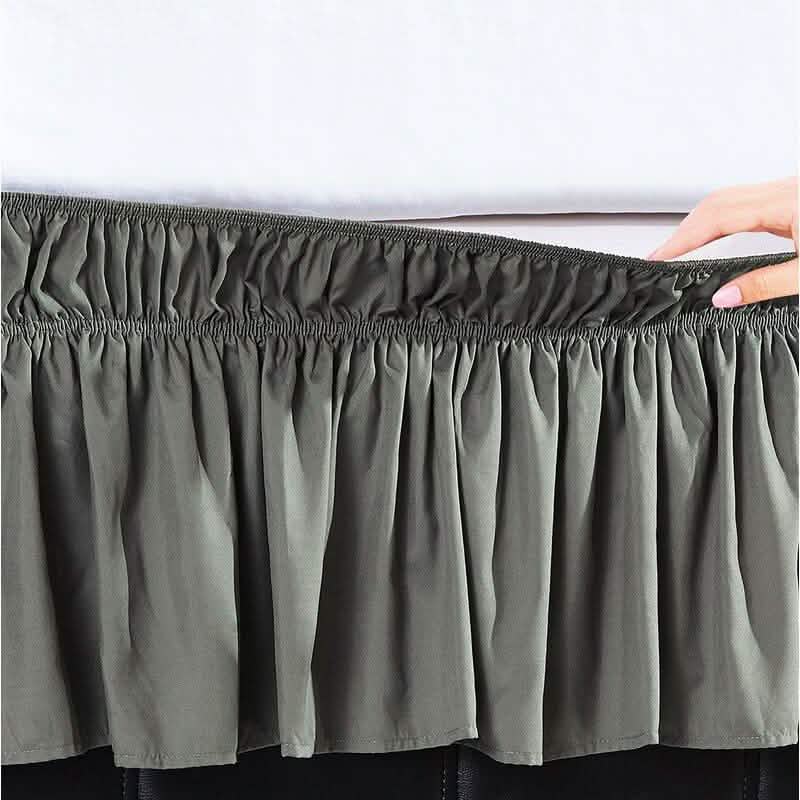 Undercliff Easy Wrap Elastic Ruffled 16 Bed Skirt DailySale