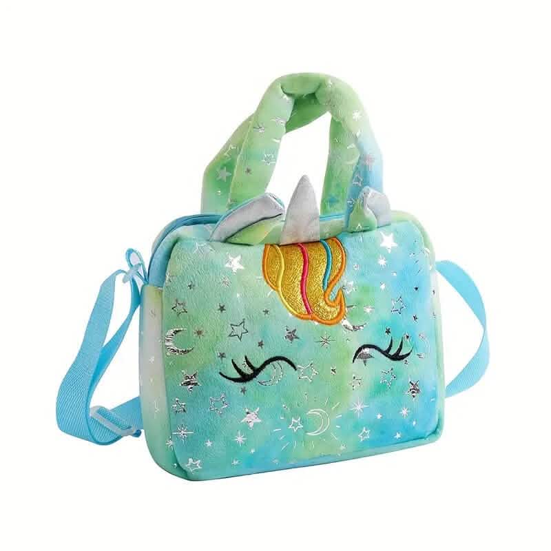 Unicorn Corduroy Shoulder Bag for Girls DailySale