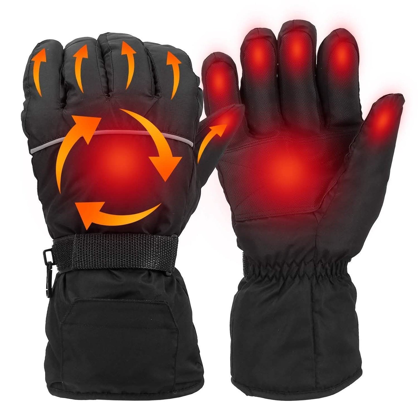 Unisex Battery Powered Heated Waterproof Gloves DailySale