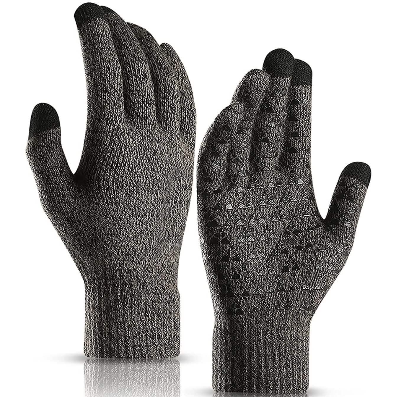 Unisex Knit 360° Whole Palm Touchscreen Antislip Gloves DailySale