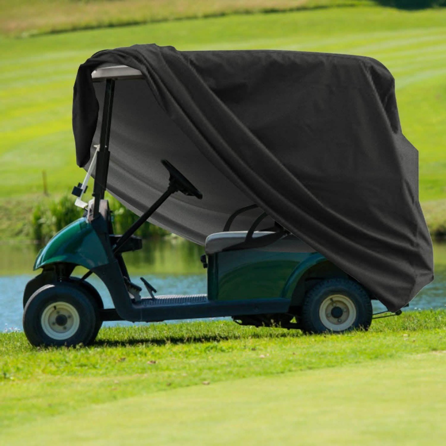 Universal 4 Passenger Golf Cart Cover 210D DailySale