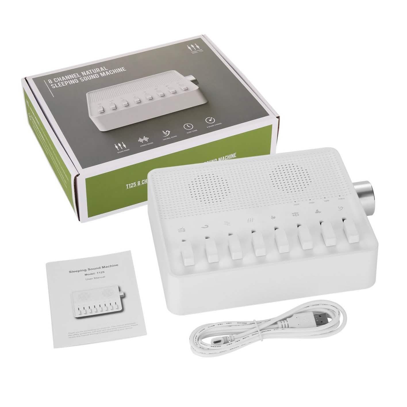 USB White Noise Maker Machine Sleep Therapy DailySale