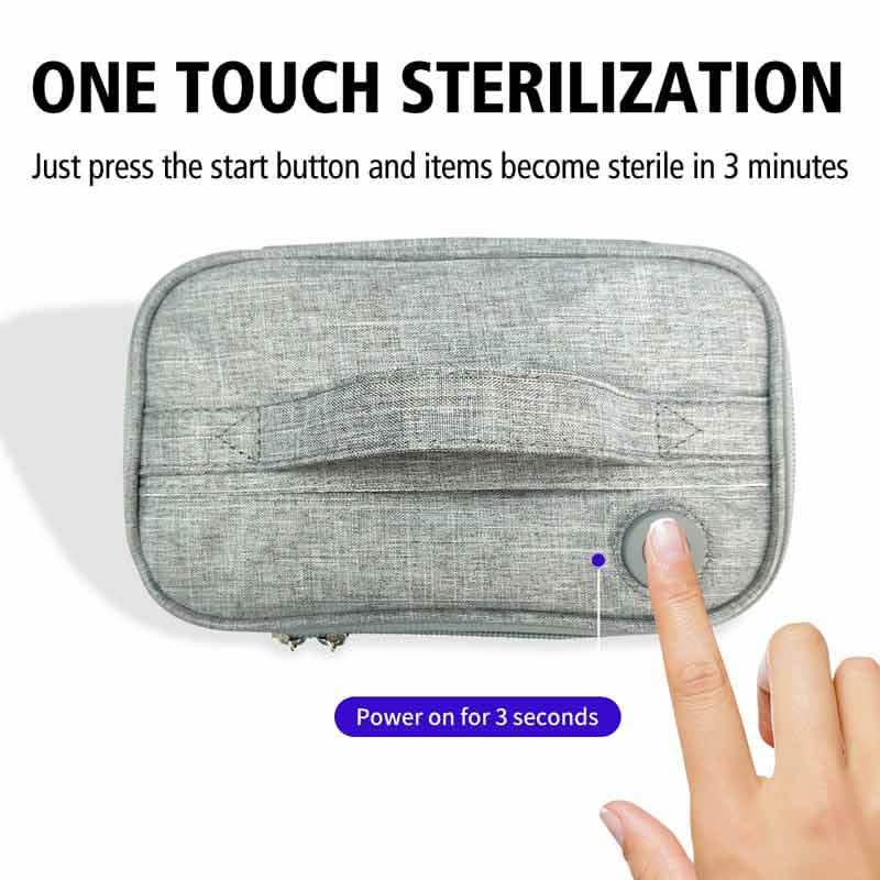 UV Sanitizer Bag Virus ZAP – Kills 99.99% Viruses, Germs and Bacteria DailySale