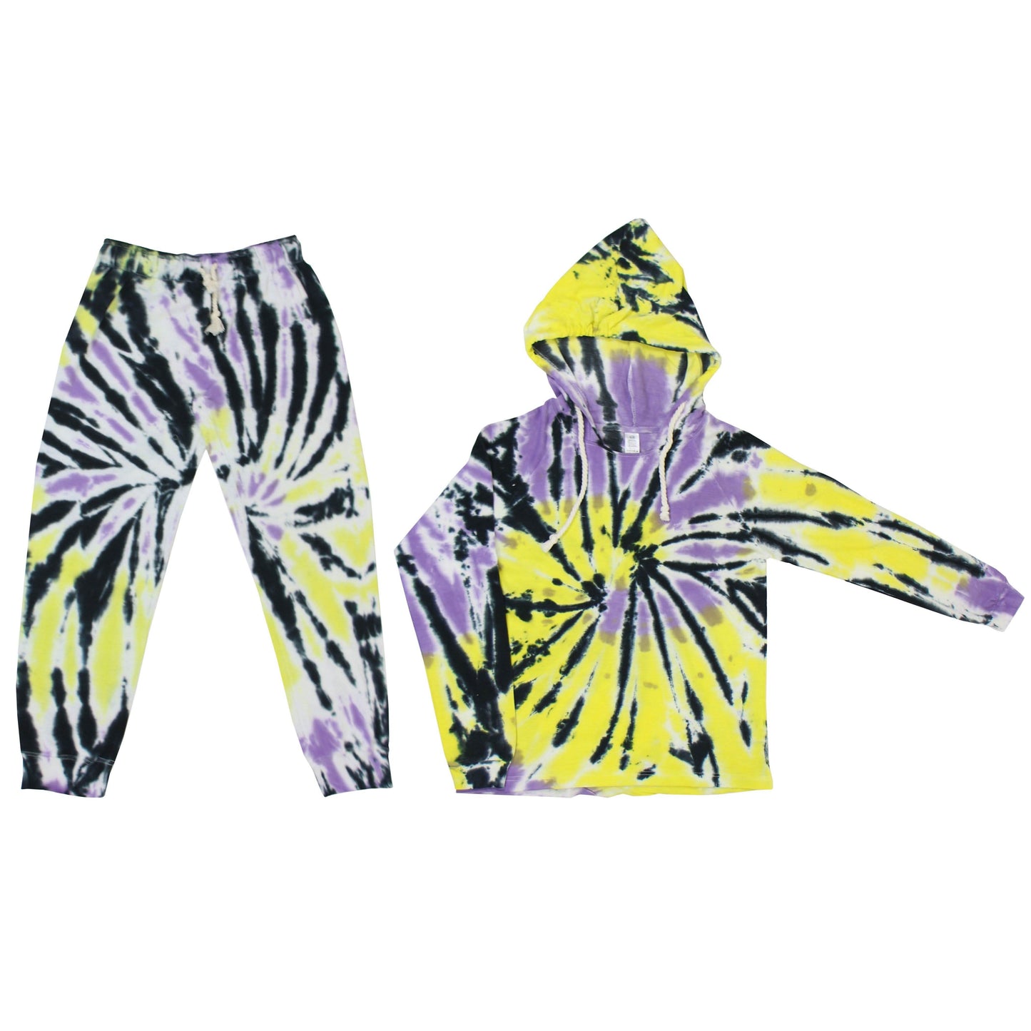 Vintage Tie-Dye Hoodie and Jogger Sets DailySale