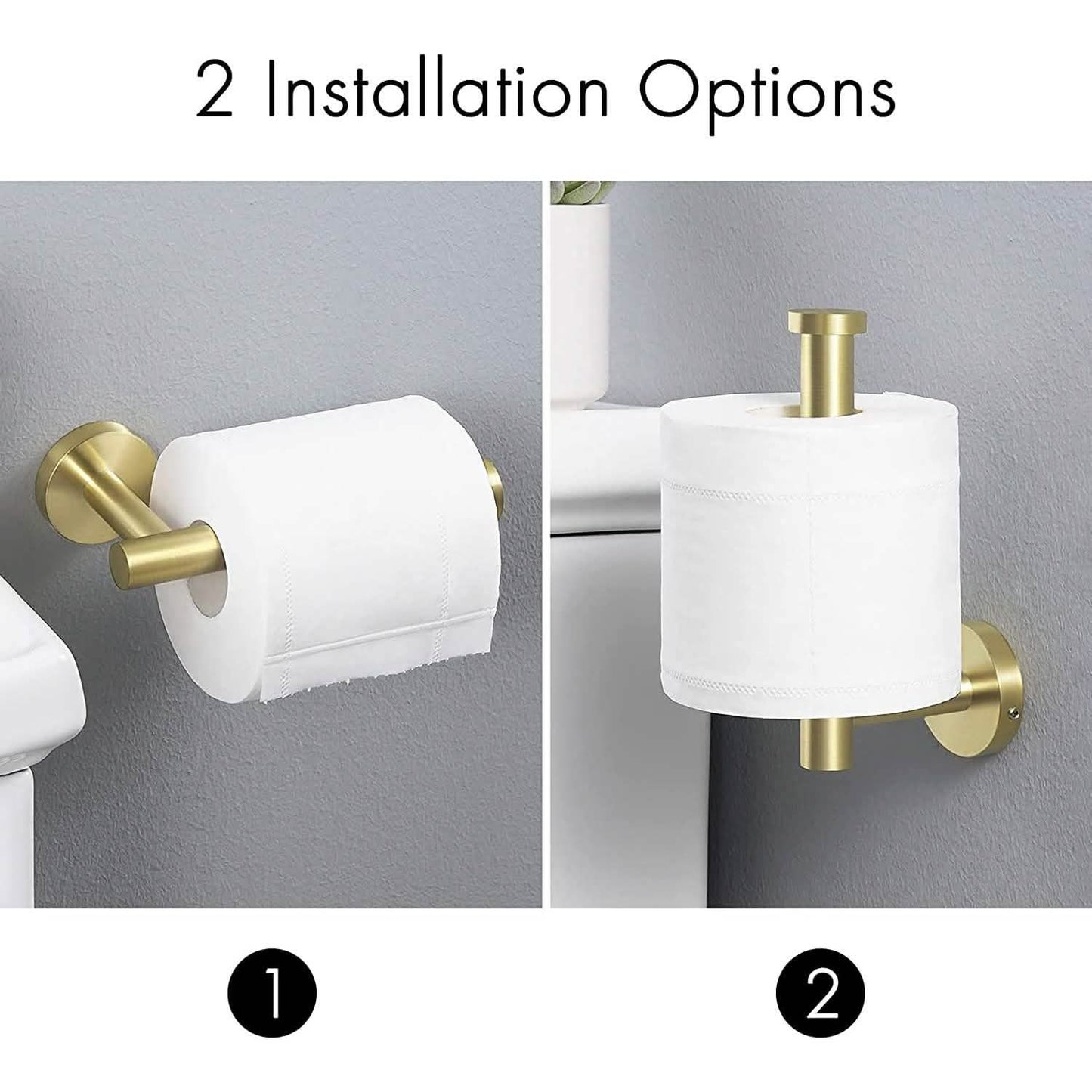 Wall Mounted Toilet Paper Holder DailySale