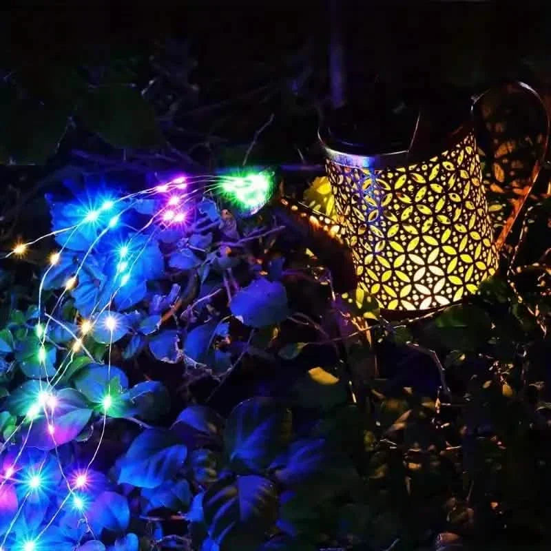 Watering Can Solar Garden Lights - Copper, Solar Powered DailySale