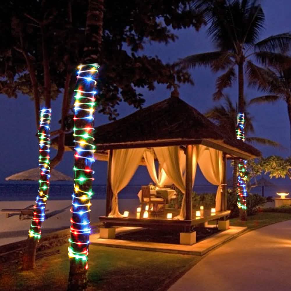 Waterproof 75.5 Ft. 200 LED Colorful Rope String Fairy Lights DailySale