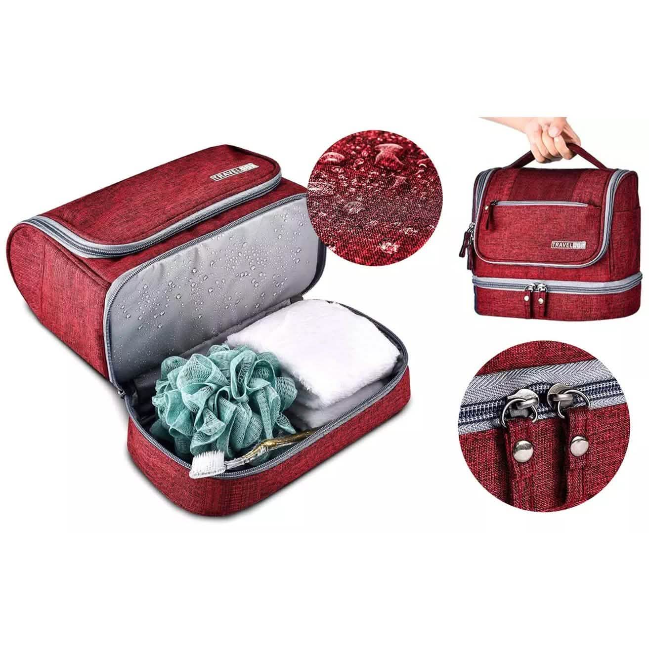 Waterproof Hanging Travel Toiletry Bag for Men and Women DailySale