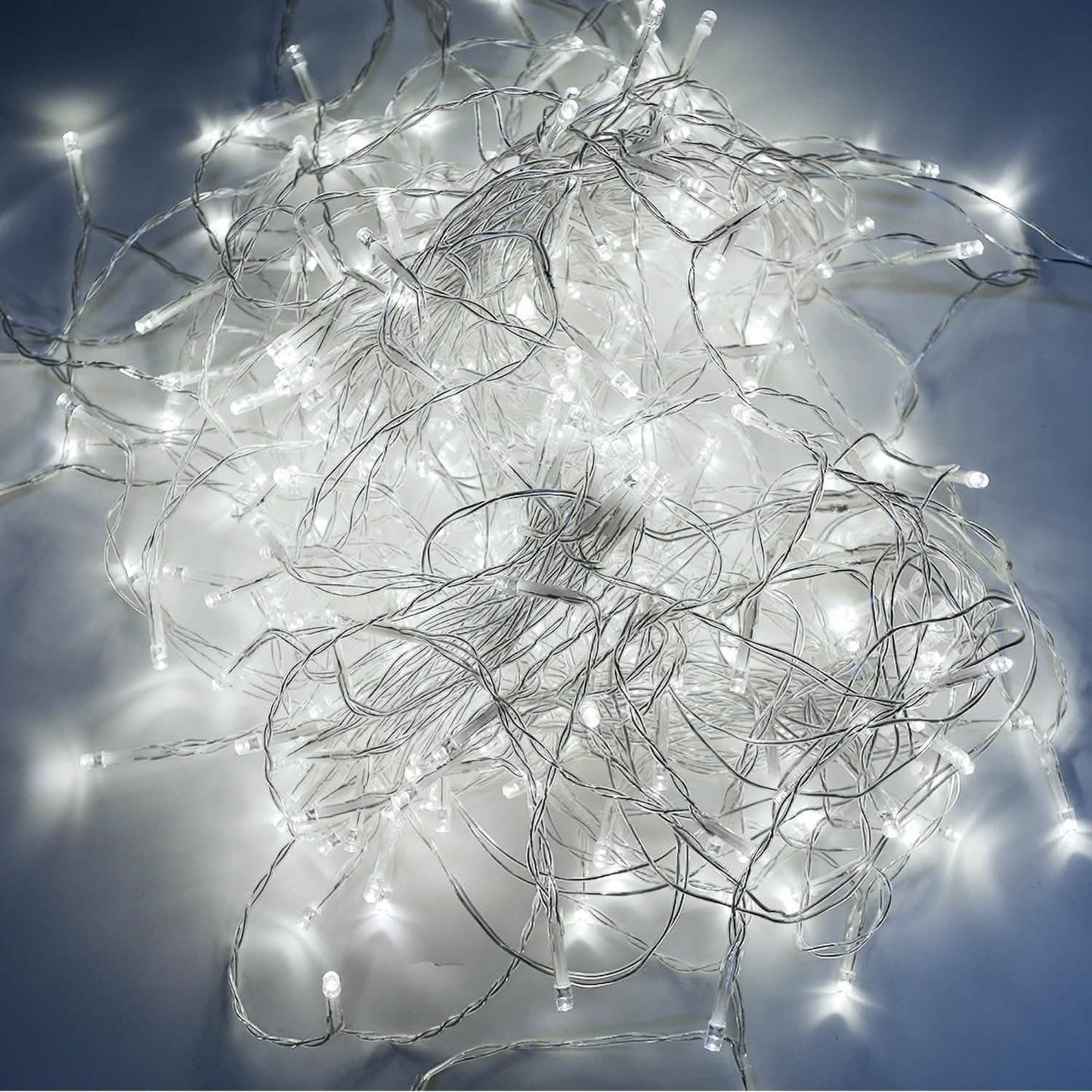 White 100 Led Rope Curtain Fairy Lights Outdoor DailySale