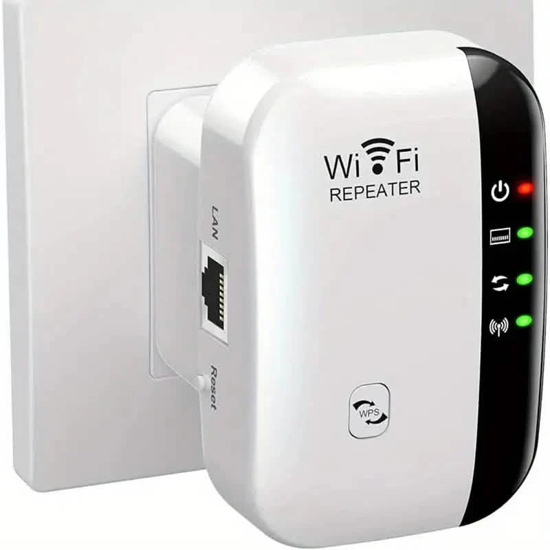 WiFi Long Range Amplifier Extender Signal Booster Wireless Internet Repeater with Ethernet Port DailySale