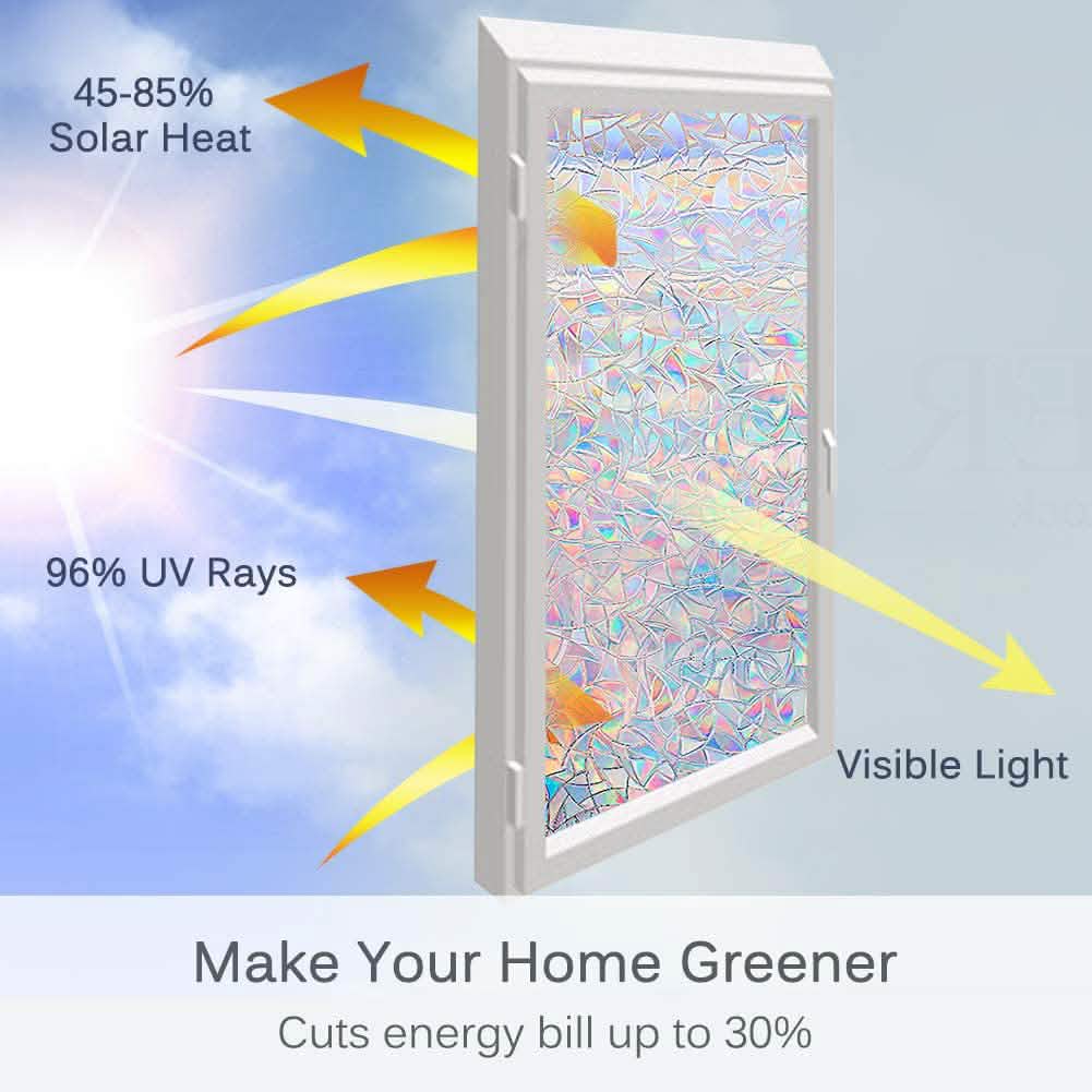 Window Privacy Film Static Window Sticker DailySale