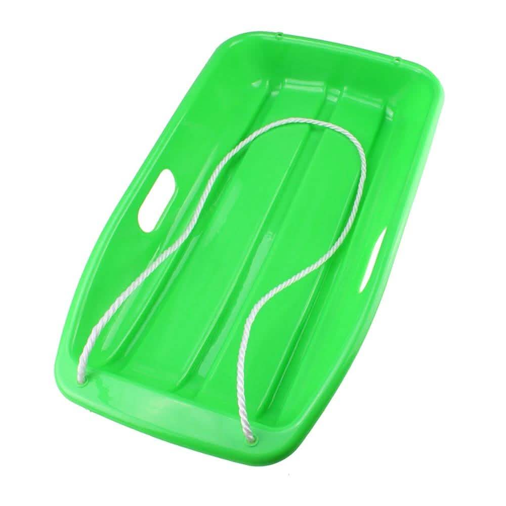 Winter Durable Plastic Snow Sled In Boat Shape For Child And Adult DailySale