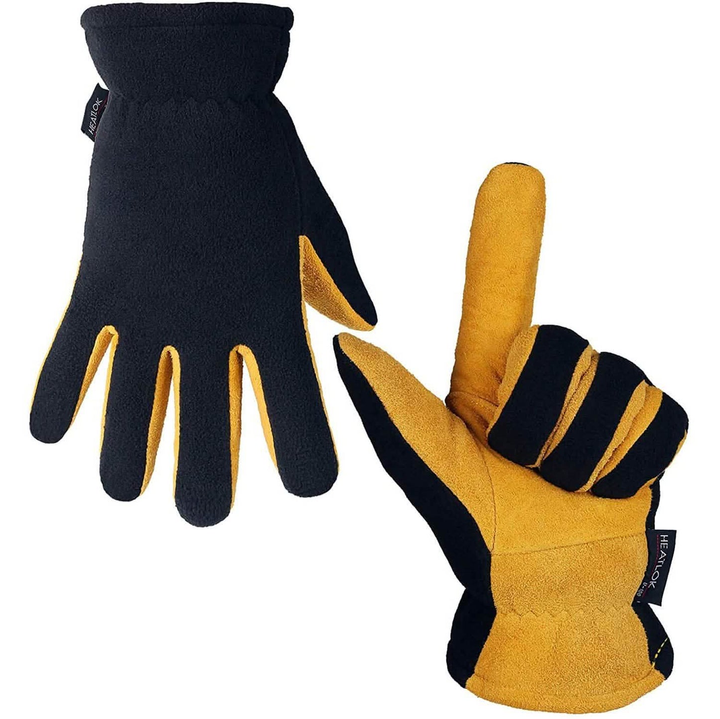 Winter Gloves Deerskin Suede Leather Palm -20°F Cold Proof Work Glove DailySale