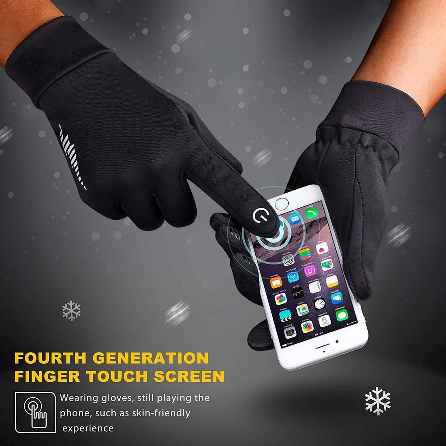 Winter Men's and Women's Touch Screen Gloves DailySale