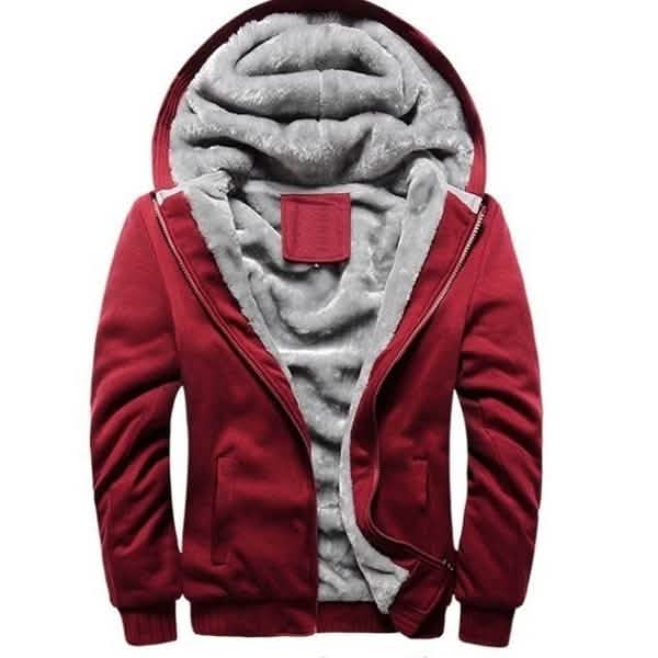 Winter Men's Hooded Long Sleeve Zipper Jacket DailySale
