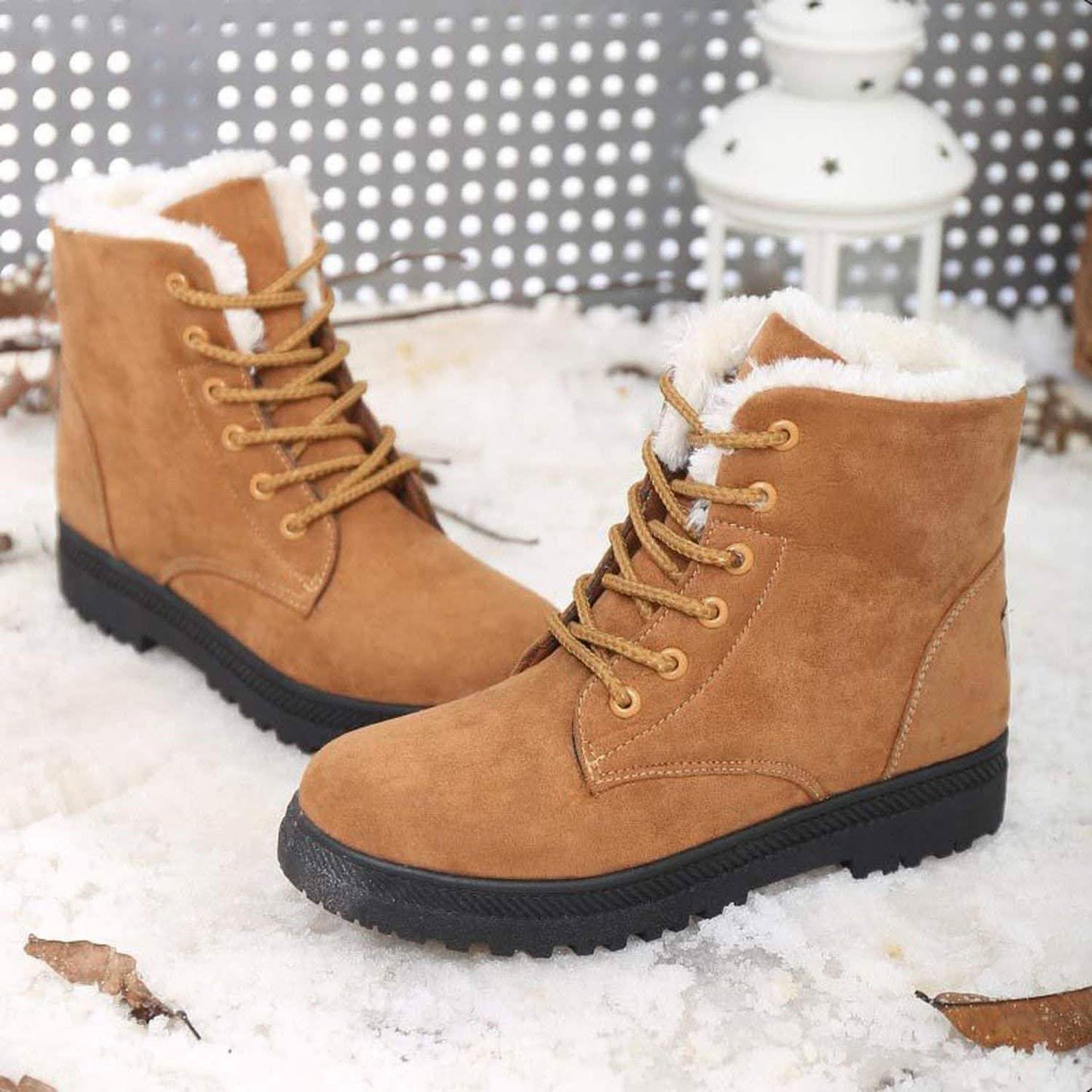 Winter Outdoor Flat Short Boots DailySale