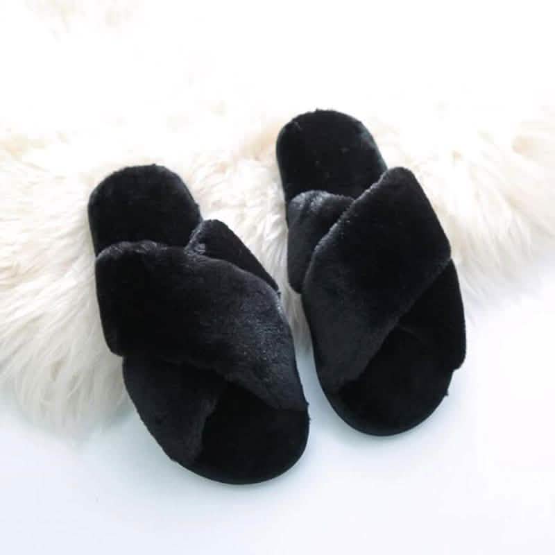 Winter Women Cozy Home Furry Slippers DailySale
