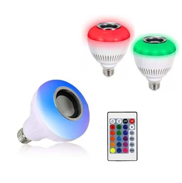 Wireless Bluetooth Multi-Color Light Bulb Speaker DailySale
