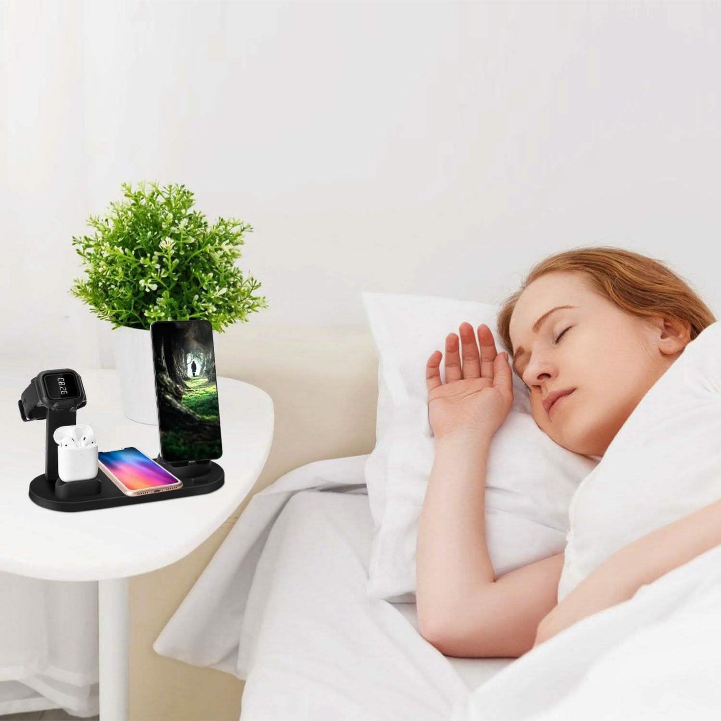 Wireless Charger Dock 4-in-1 10W DailySale
