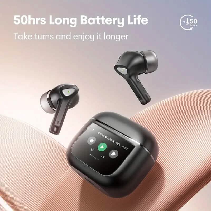 Wireless Earbuds with Smart Touch Screen Charging Case DailySale