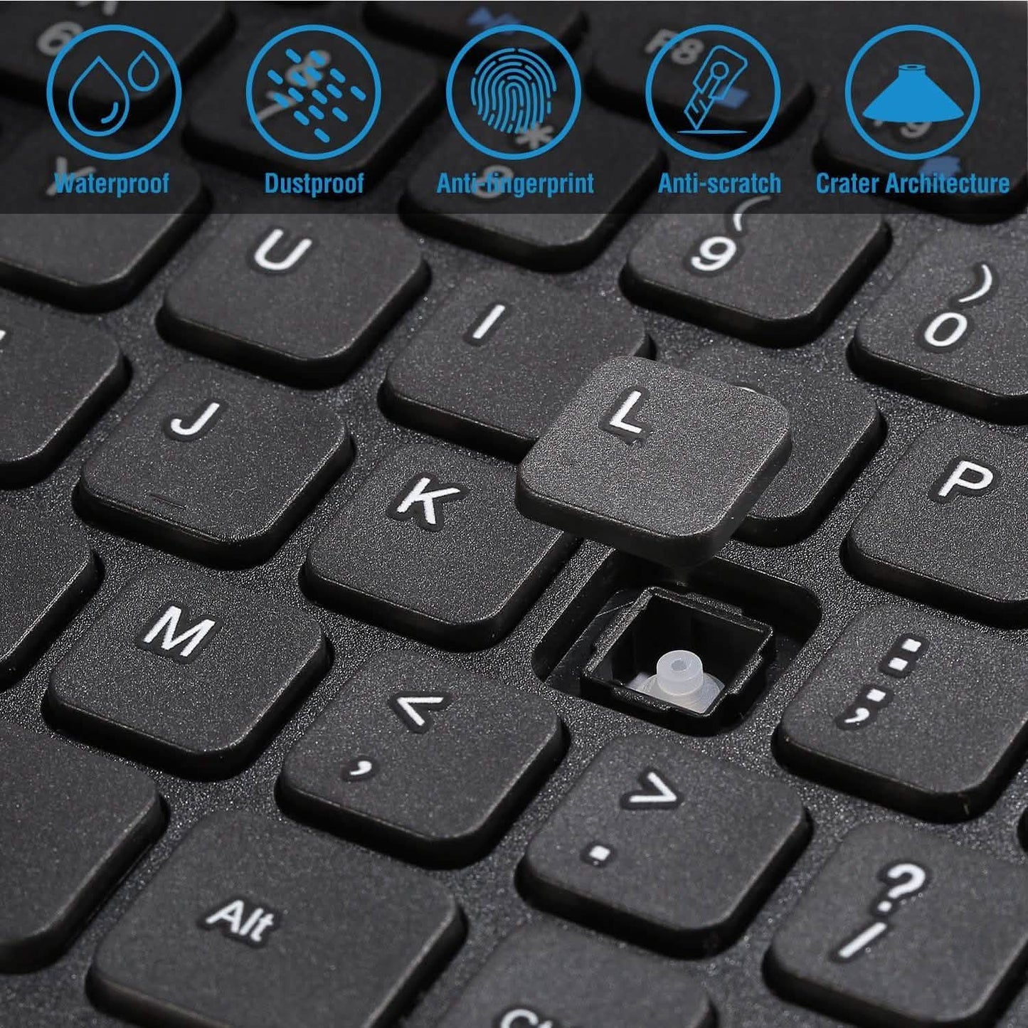 Wireless Keyboard and Mouse 2.4GHz Multimedia Mini Keyboard & Mouse DailySale