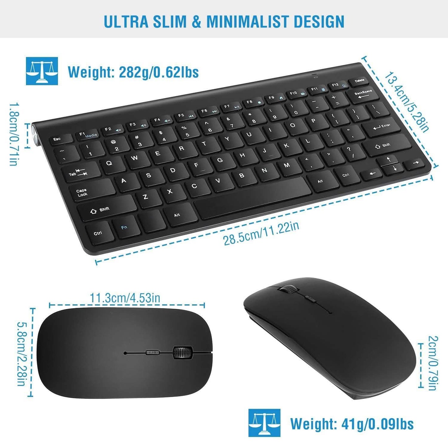 Wireless Keyboard and Mouse Combo DailySale
