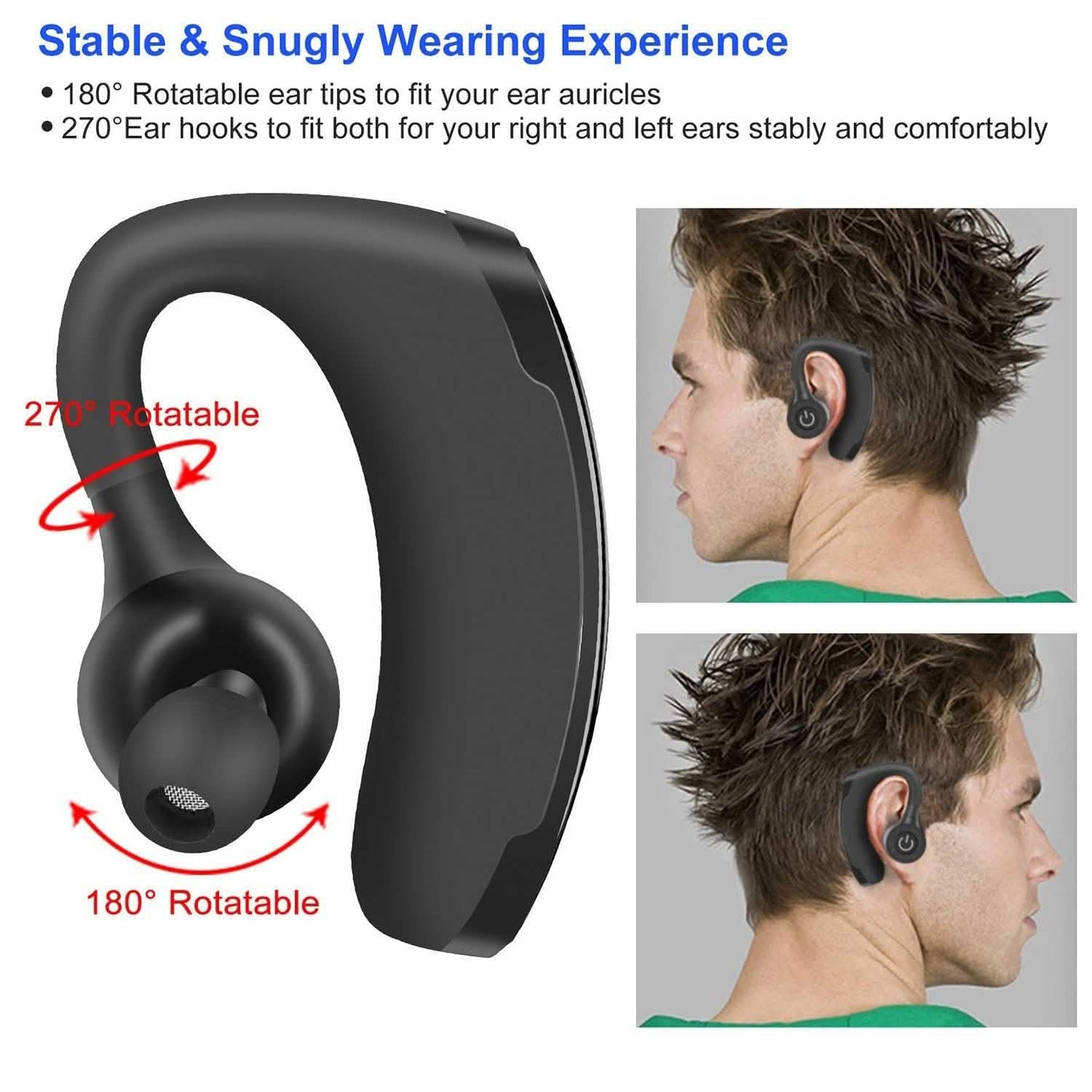Wireless V5.0 In-Ear Earphones DailySale