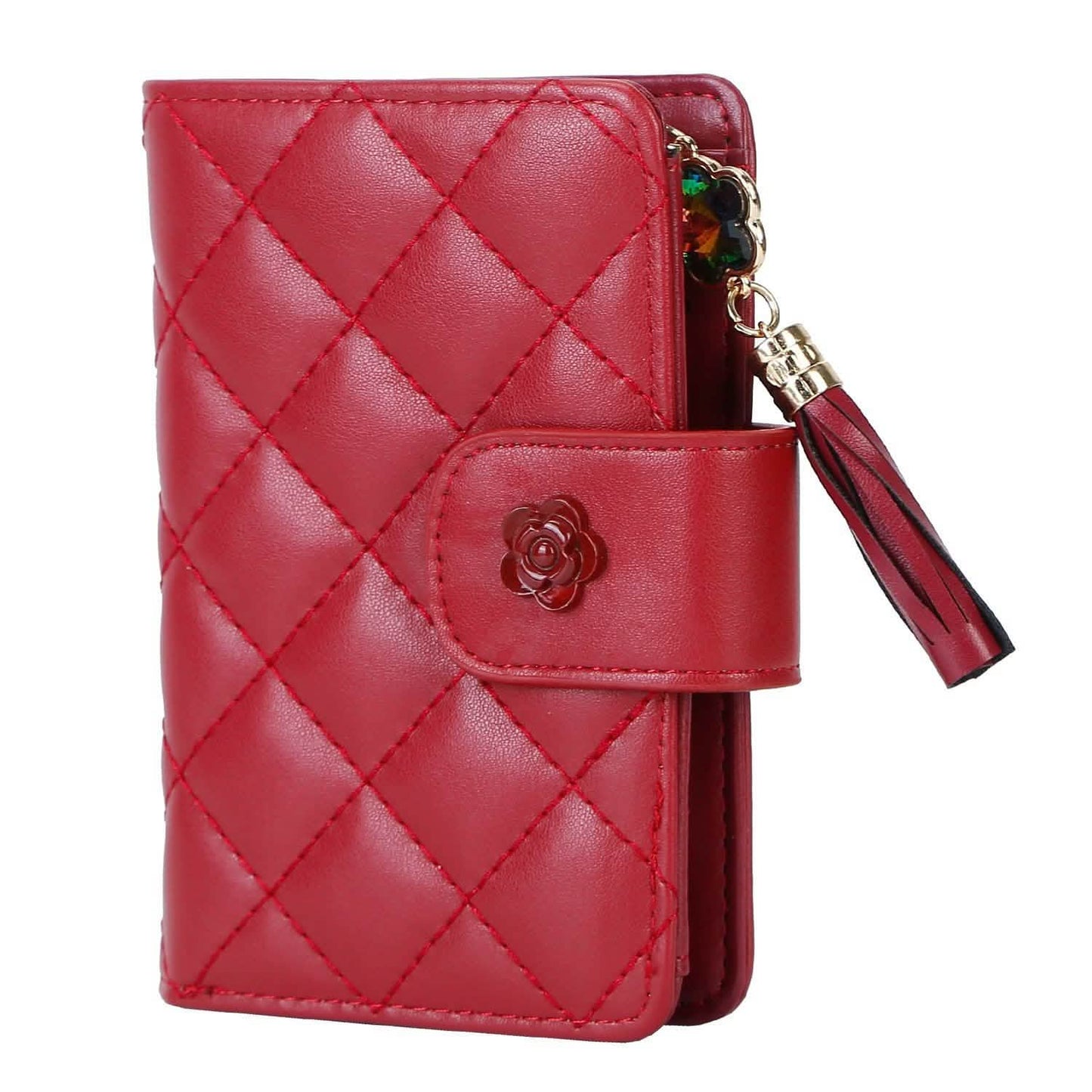 Women PU Leather Clutch Wallet DailySale