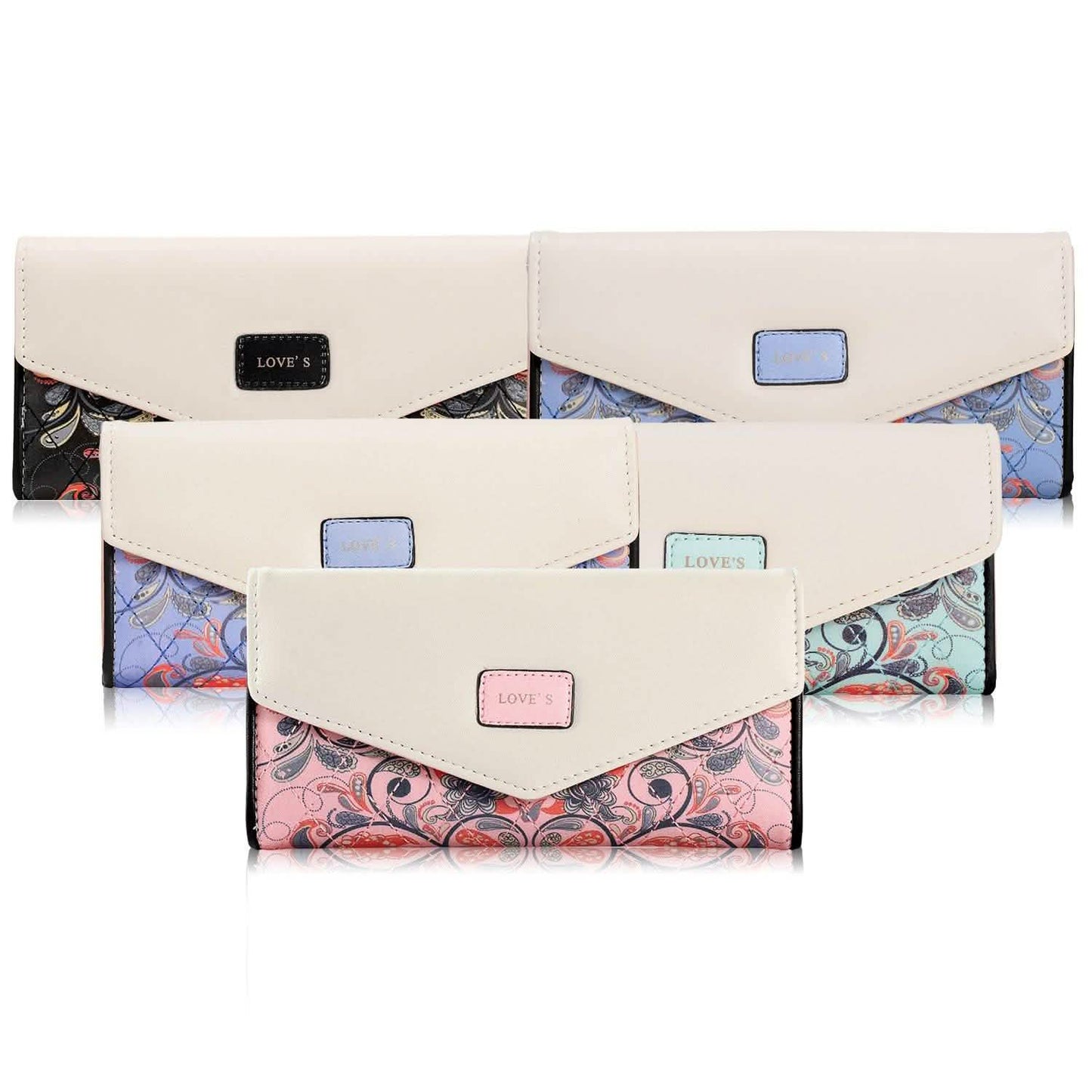 Women Wallet Soft Leather Trifold Clutch Purse DailySale