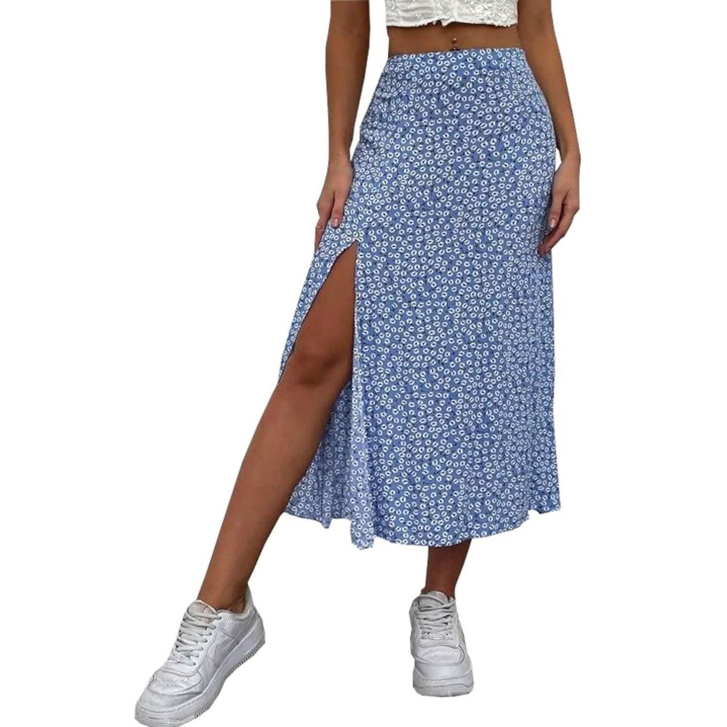 Women's A Line Long Skirt DailySale
