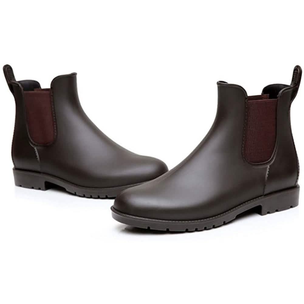 Women's Ankle Rain Boots Waterproof Chelsea Boots DailySale