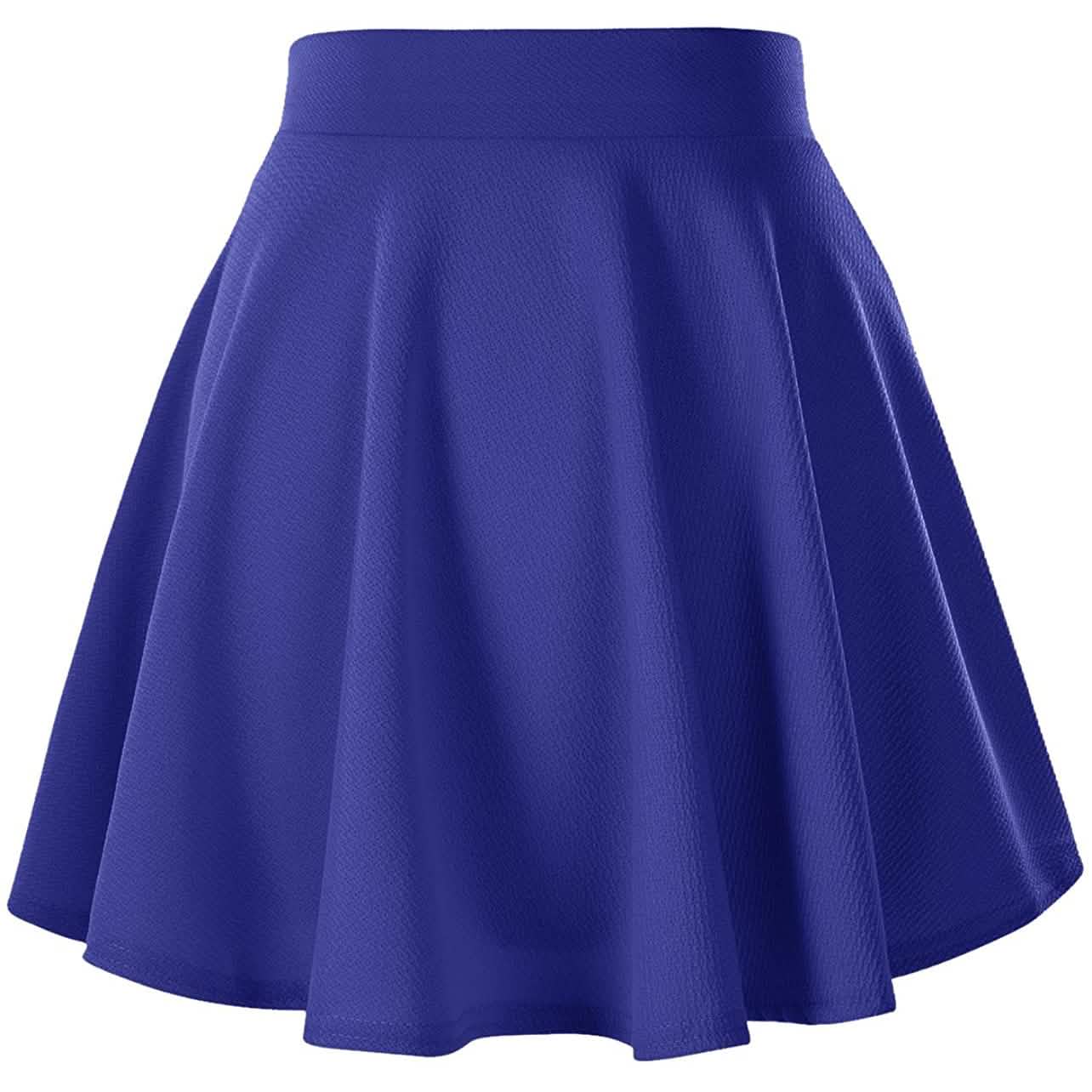 Women's Basic Versatile Flared Mini Skater Skirt DailySale