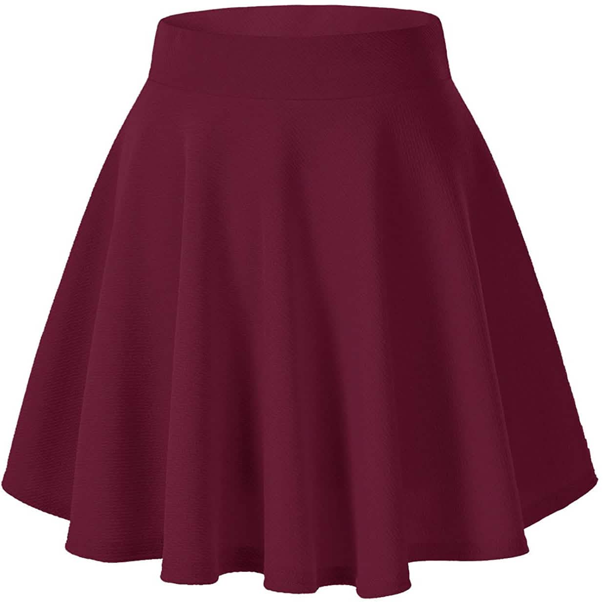 Women's Basic Versatile Flared Mini Skater Skirt DailySale